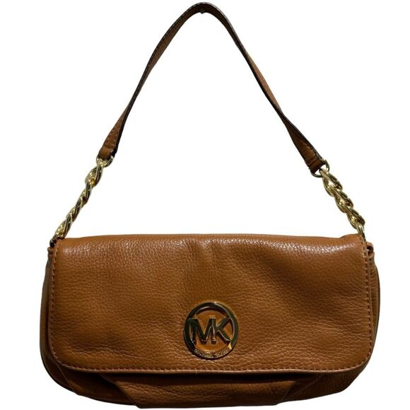 MICHAEL Michael Kors Handbags - Michael Kors Leather Chain Strap Shoulder Bag NWOT